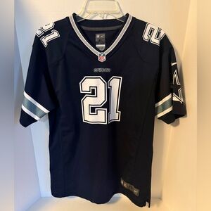 Ezekiel Elliot Dallas Cowboys Nike On Field‎ Jersey Kids XL  (0001) A7